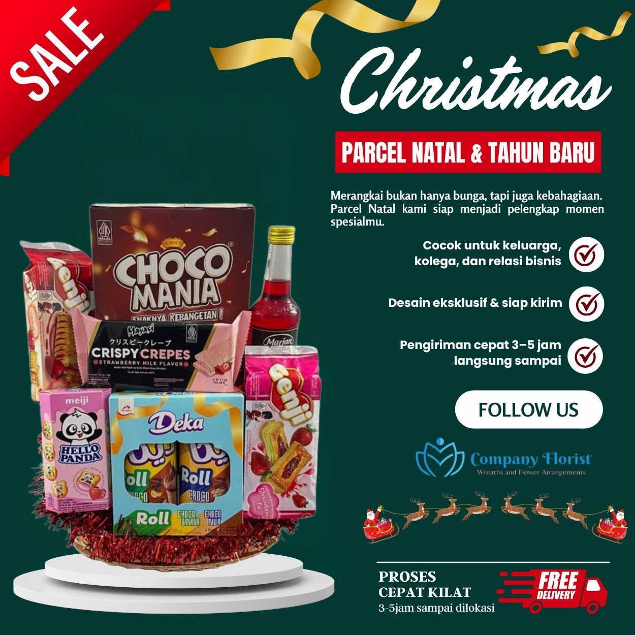 Parcel Natal Murah Berkualitas – Company Florist